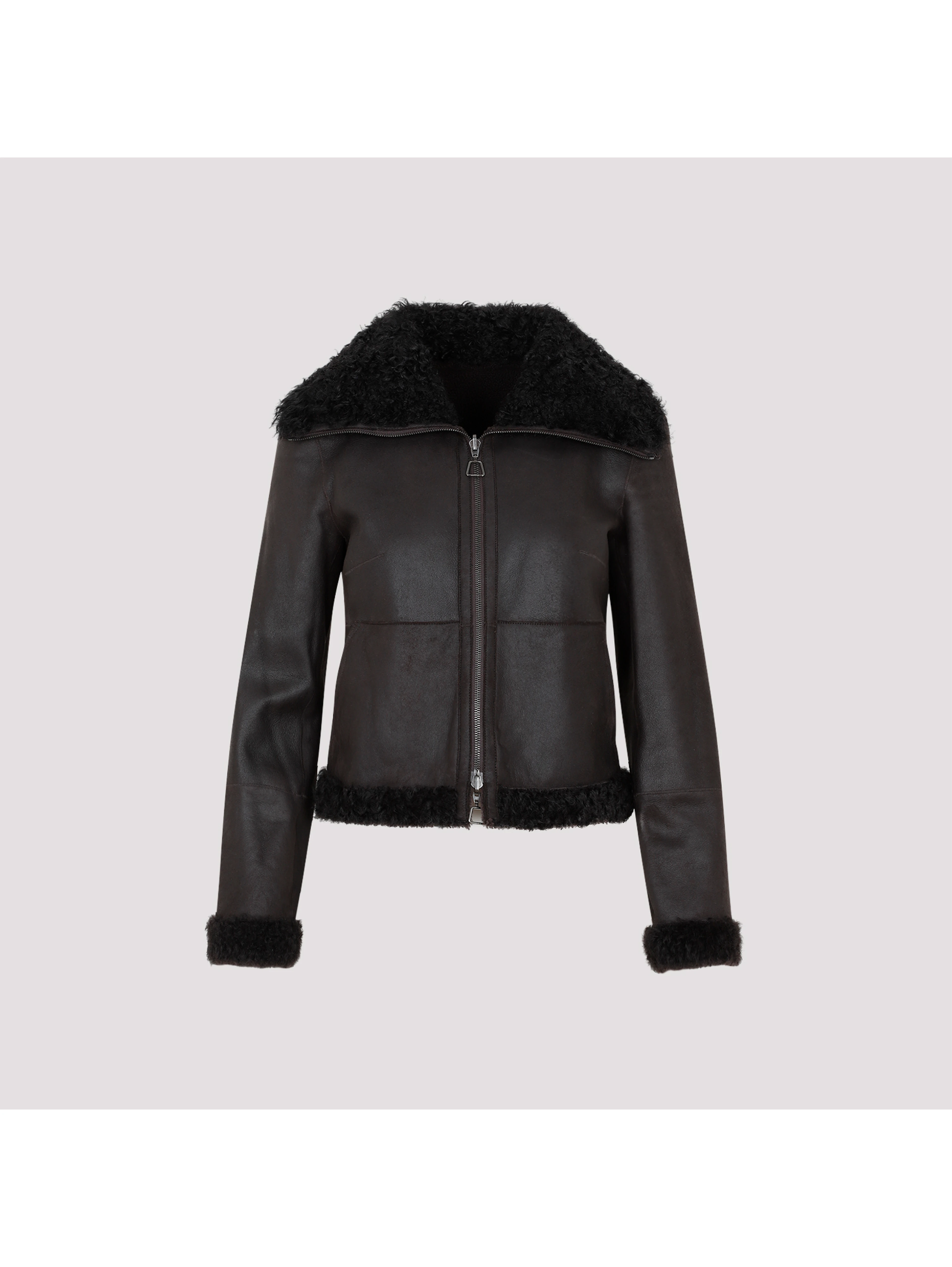 Akris Lamb Leather Jacket
