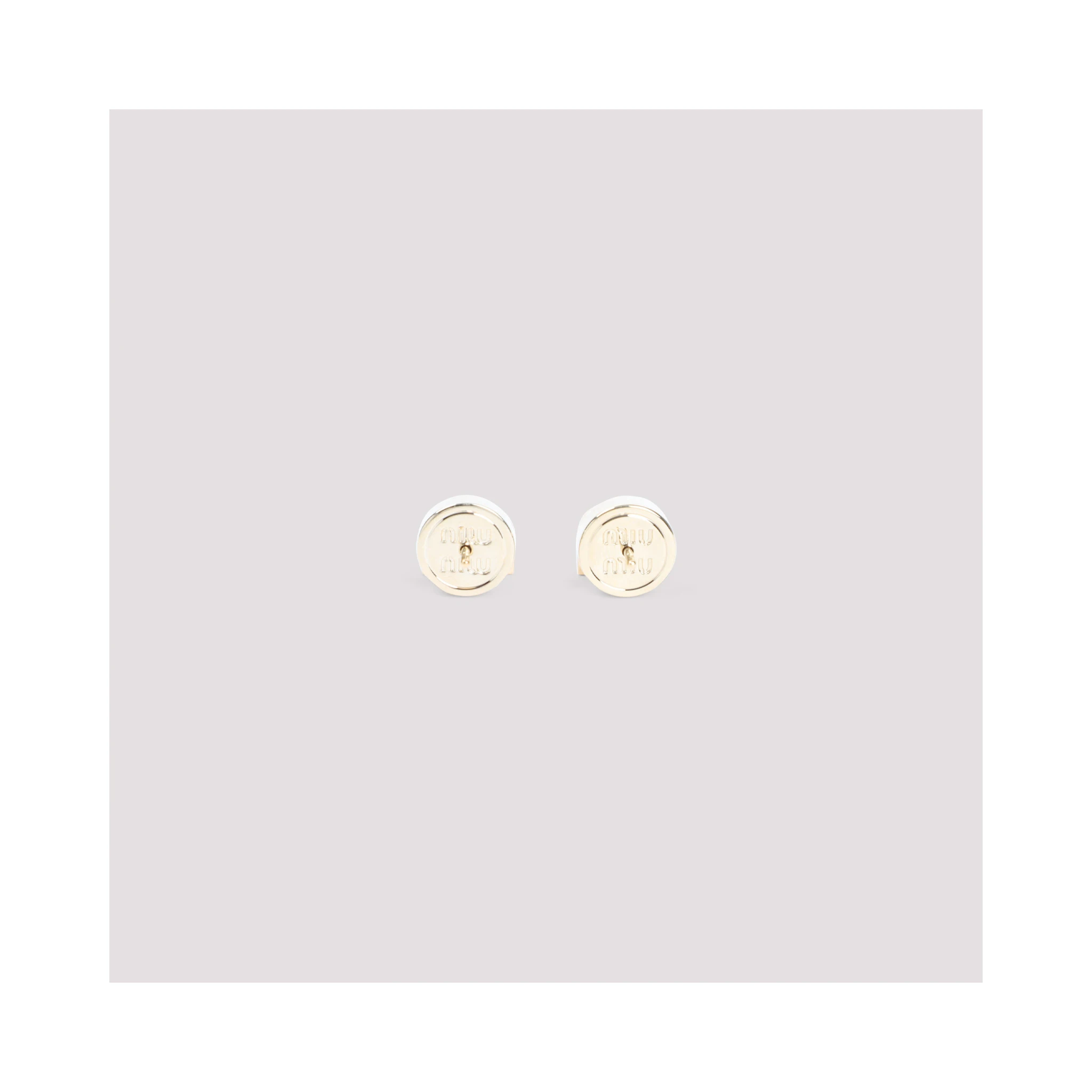 Miu Miu Brass Earrings