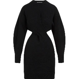 Alexander McQueen Wool Mini Dress