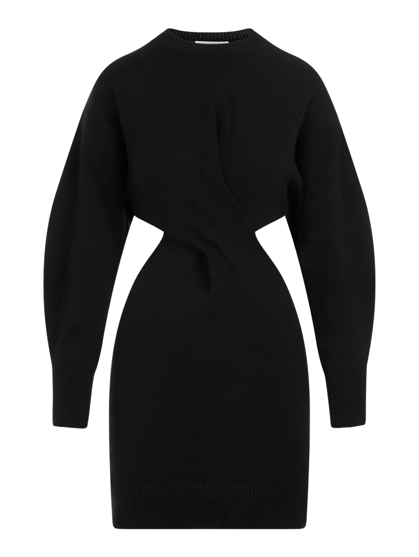 Alexander McQueen Wool Mini Dress