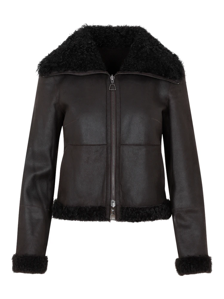 Akris Lamb Leather Jacket alternative