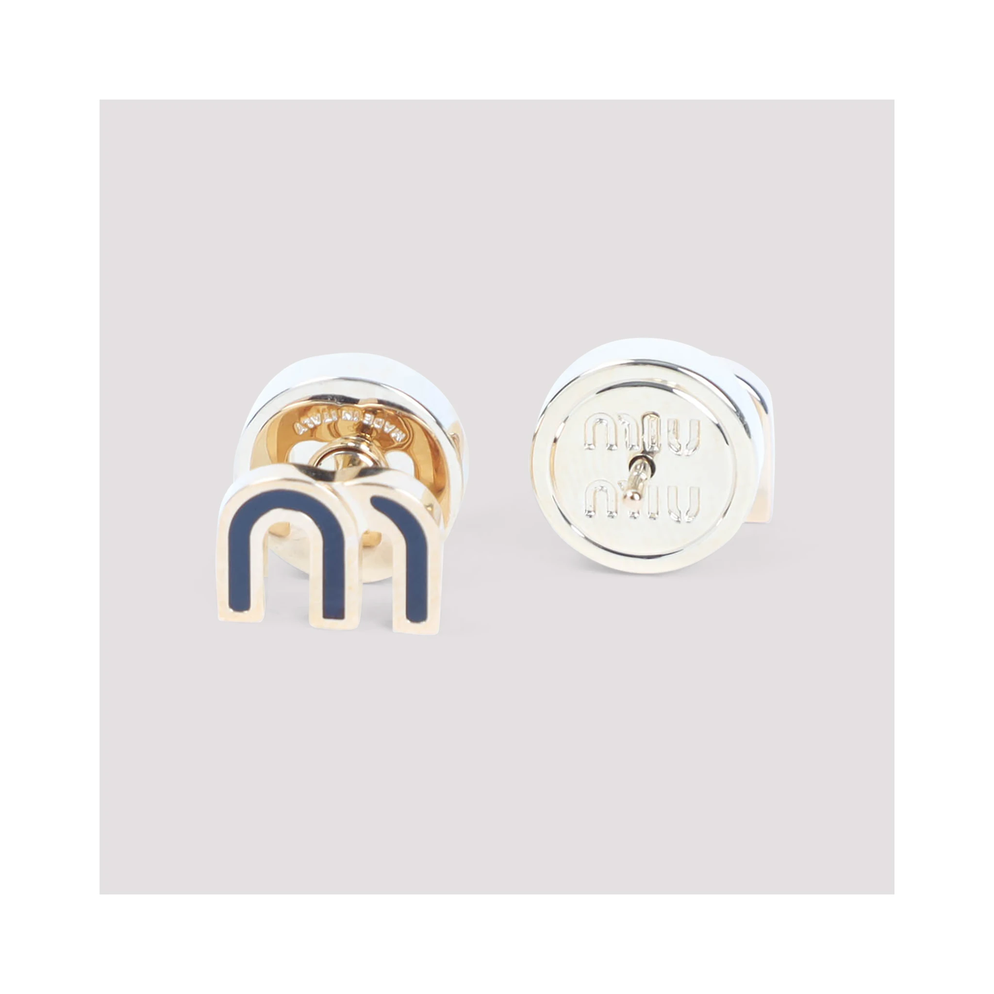 Miu Miu Brass Earrings