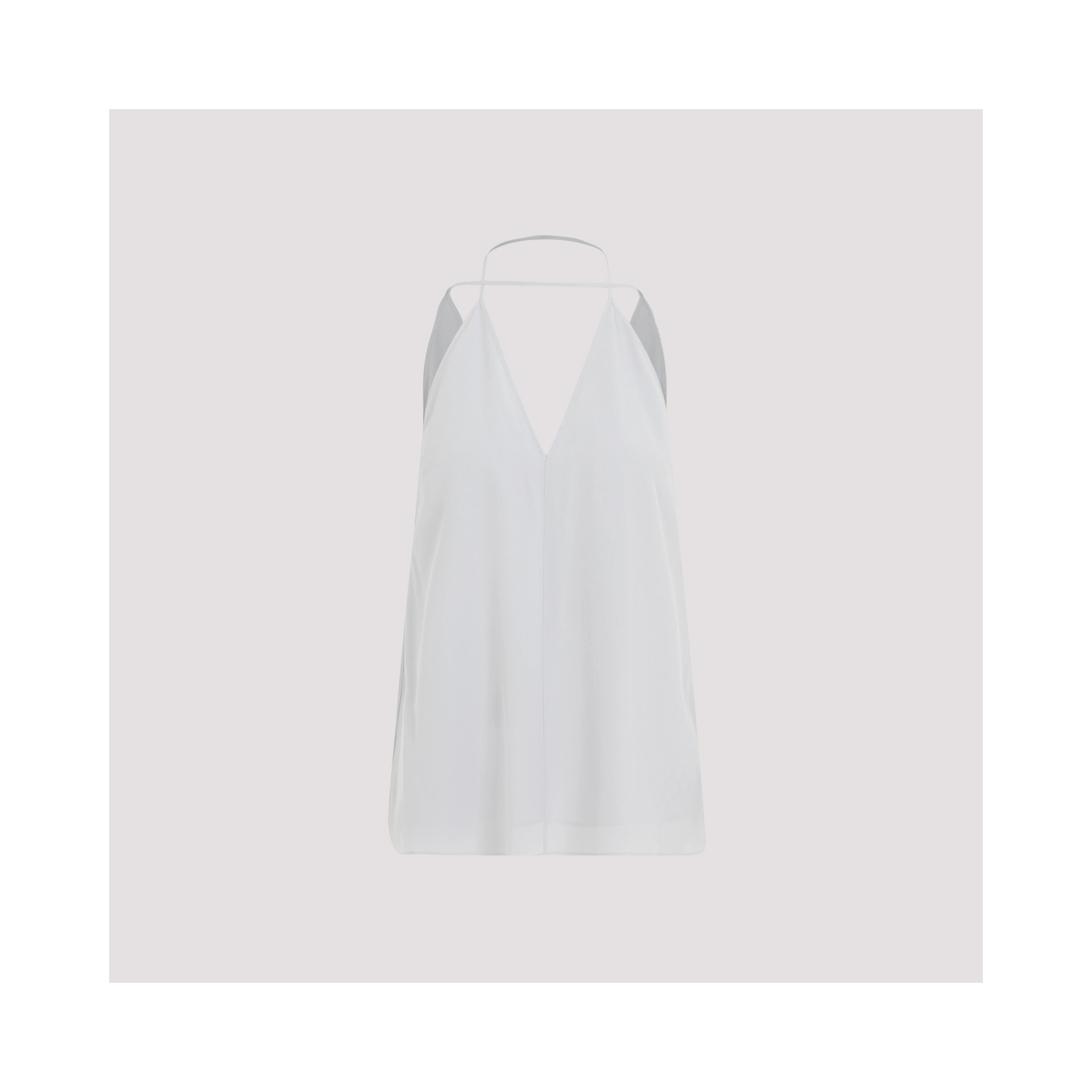 Toteme Double-Halter Silk Top