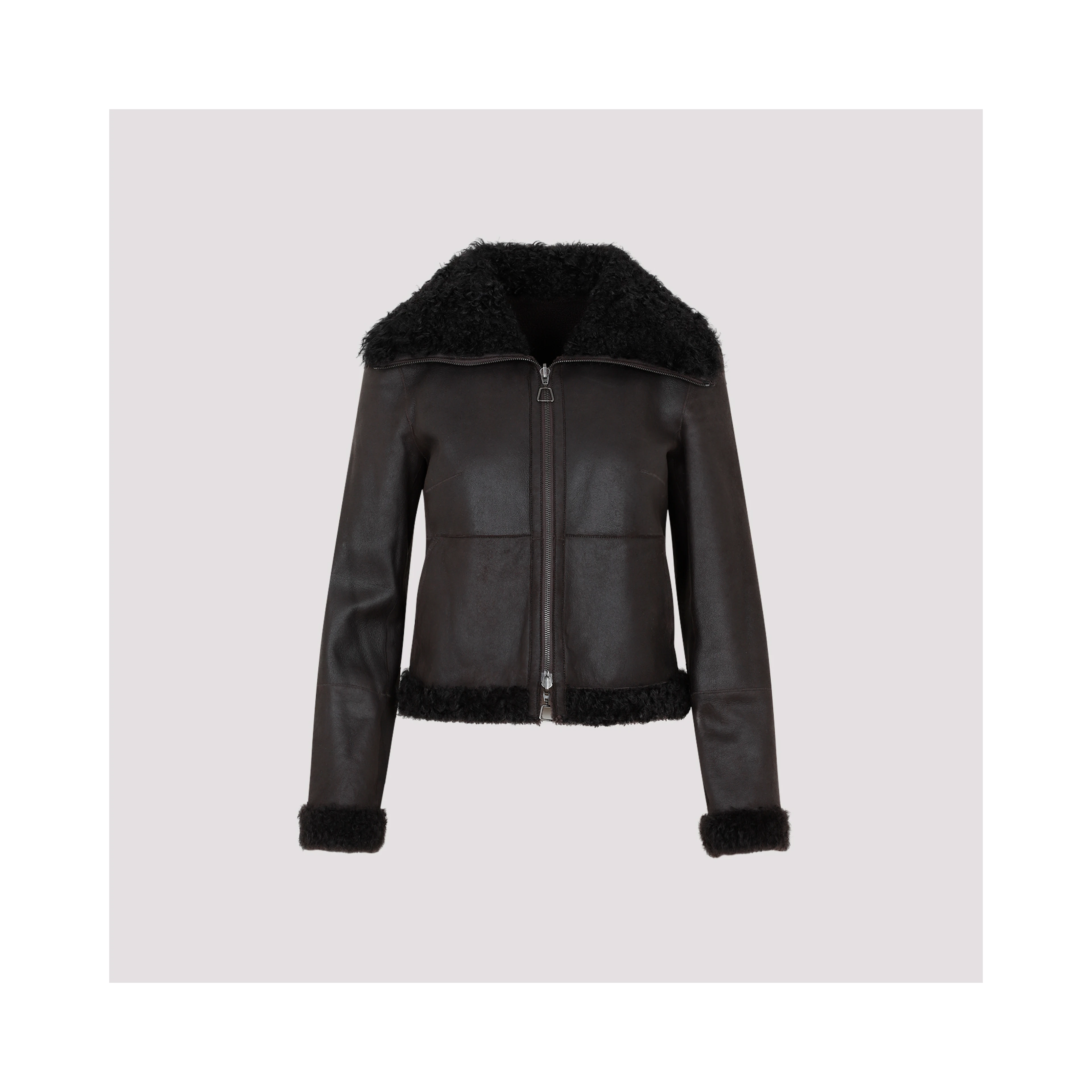 Akris Lamb Leather Jacket