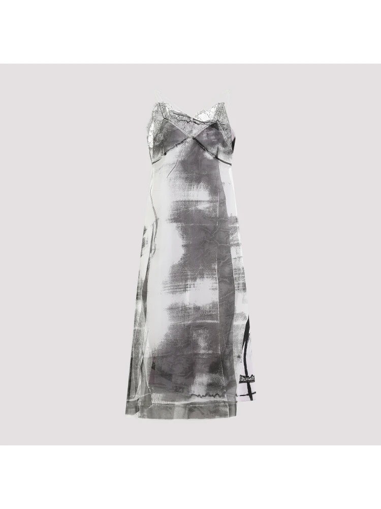 Maison Margiela Silk Midi Dress