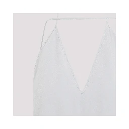 Toteme Double-Halter Silk Top