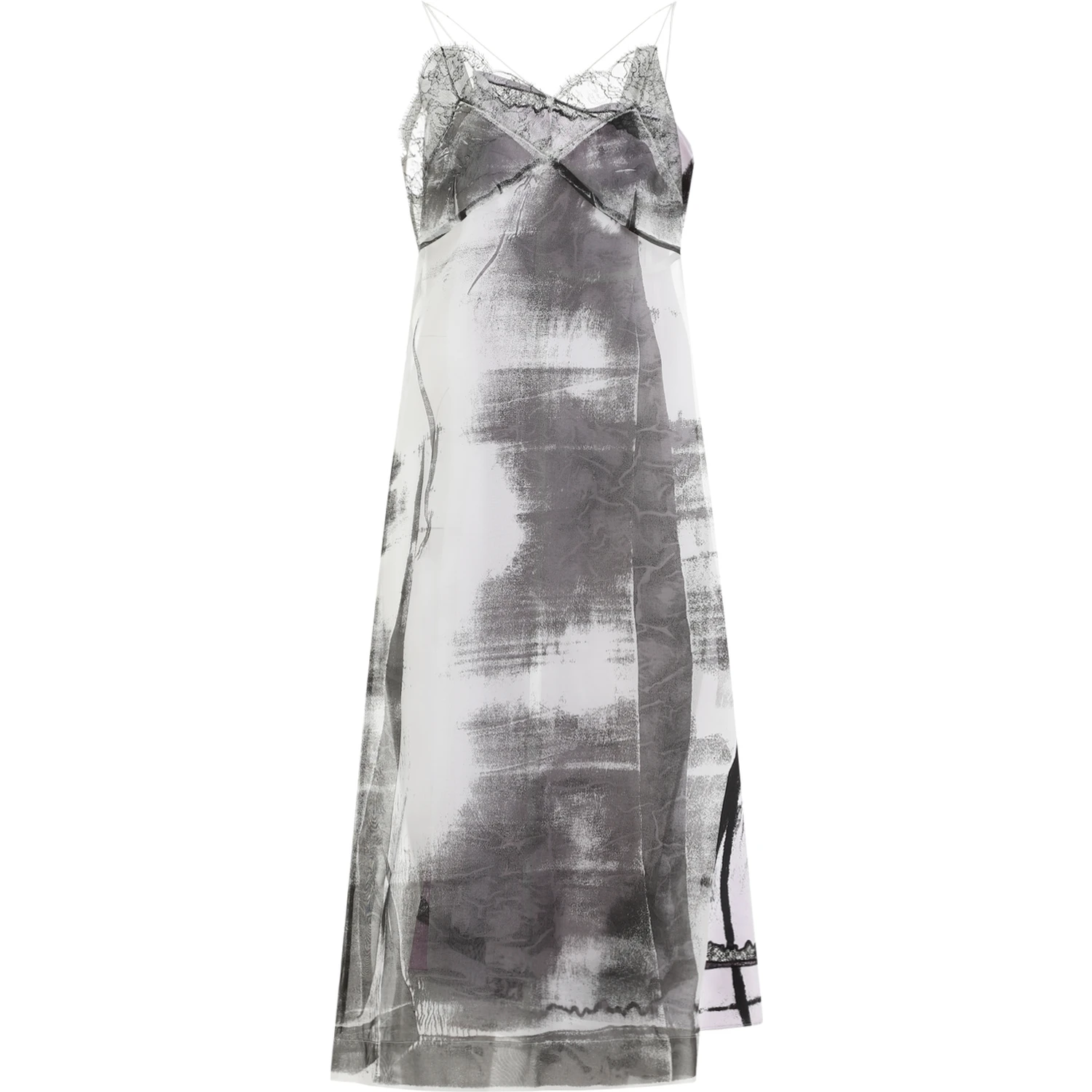 Maison Margiela Silk Midi Dress