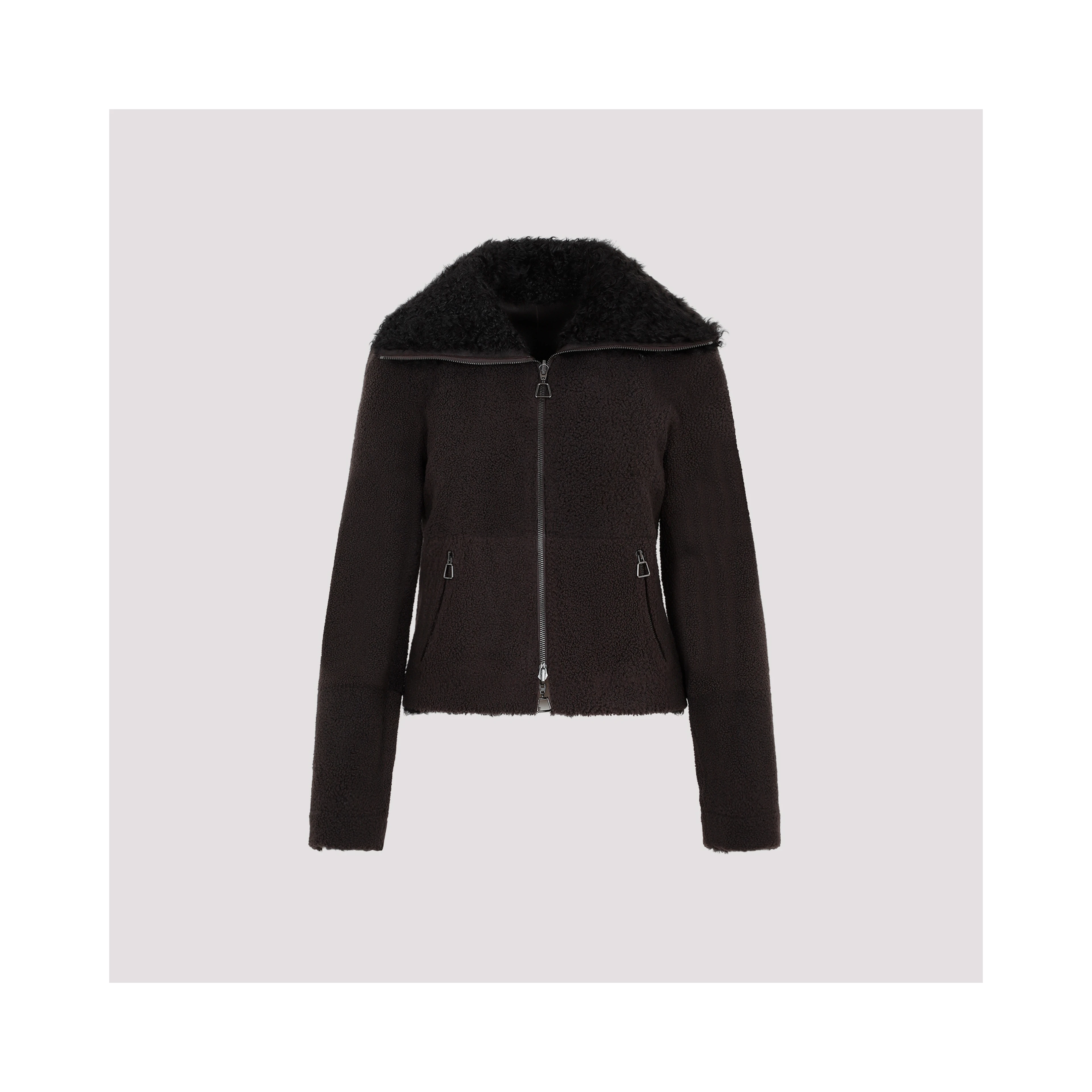 Akris Lamb Leather Jacket