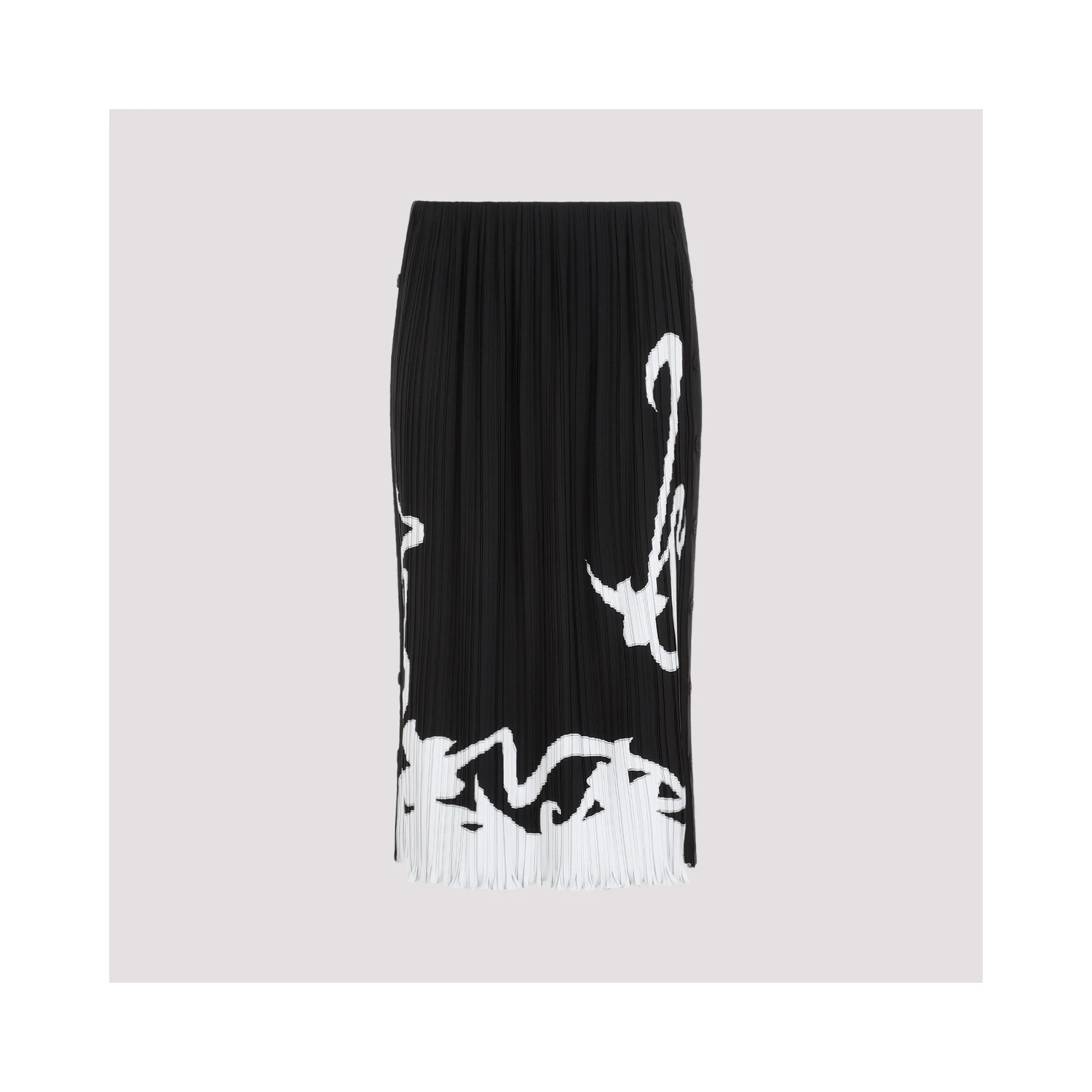 Lanvin Pleated Long Skirt