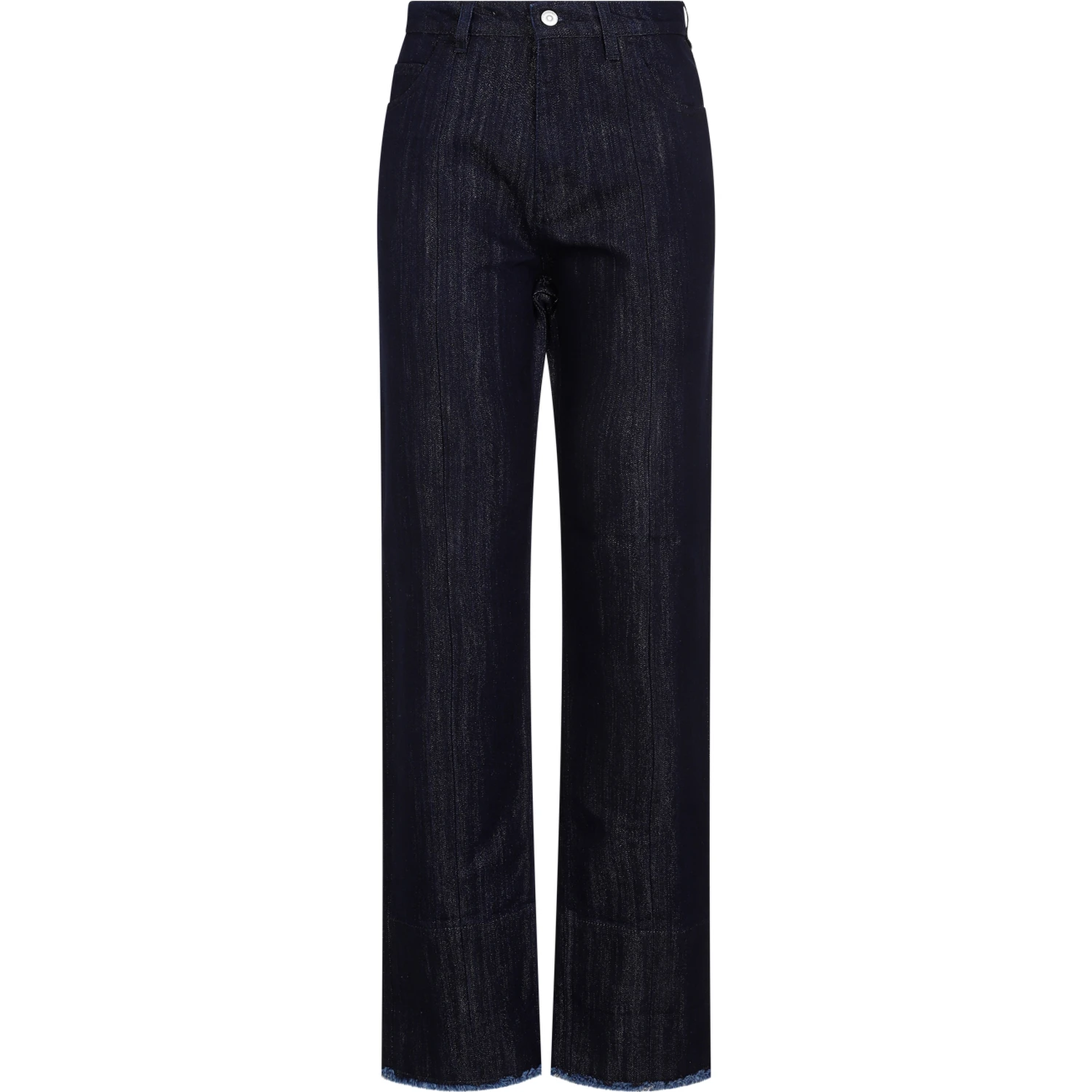 Victoria Beckham Cropped High Waist Tapered Jeans
