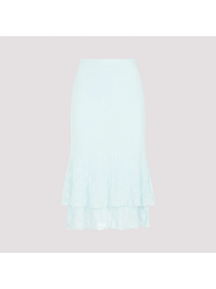 Bottega Veneta Cotton Midi Skirt