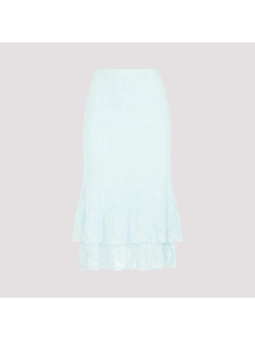 Bottega Veneta Cotton Midi Skirt