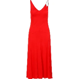 Lanvin Sleeveless A-Line Midi Dress