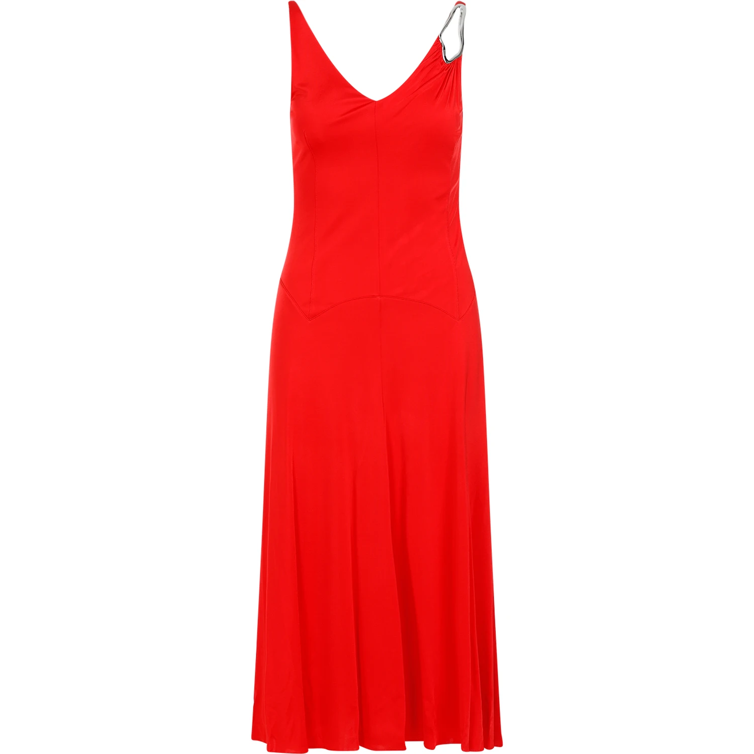 Lanvin Sleeveless A-Line Midi Dress
