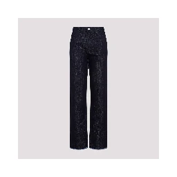 Victoria Beckham Cropped High Waist Tapered Jeans