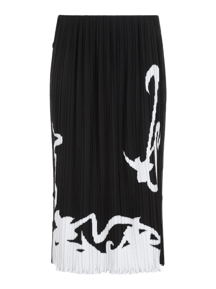 Lanvin Pleated Long Skirt alternative