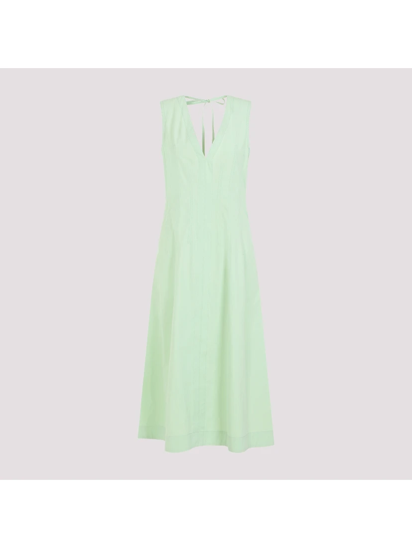 Bottega Veneta Compact Cotton Midi Dress