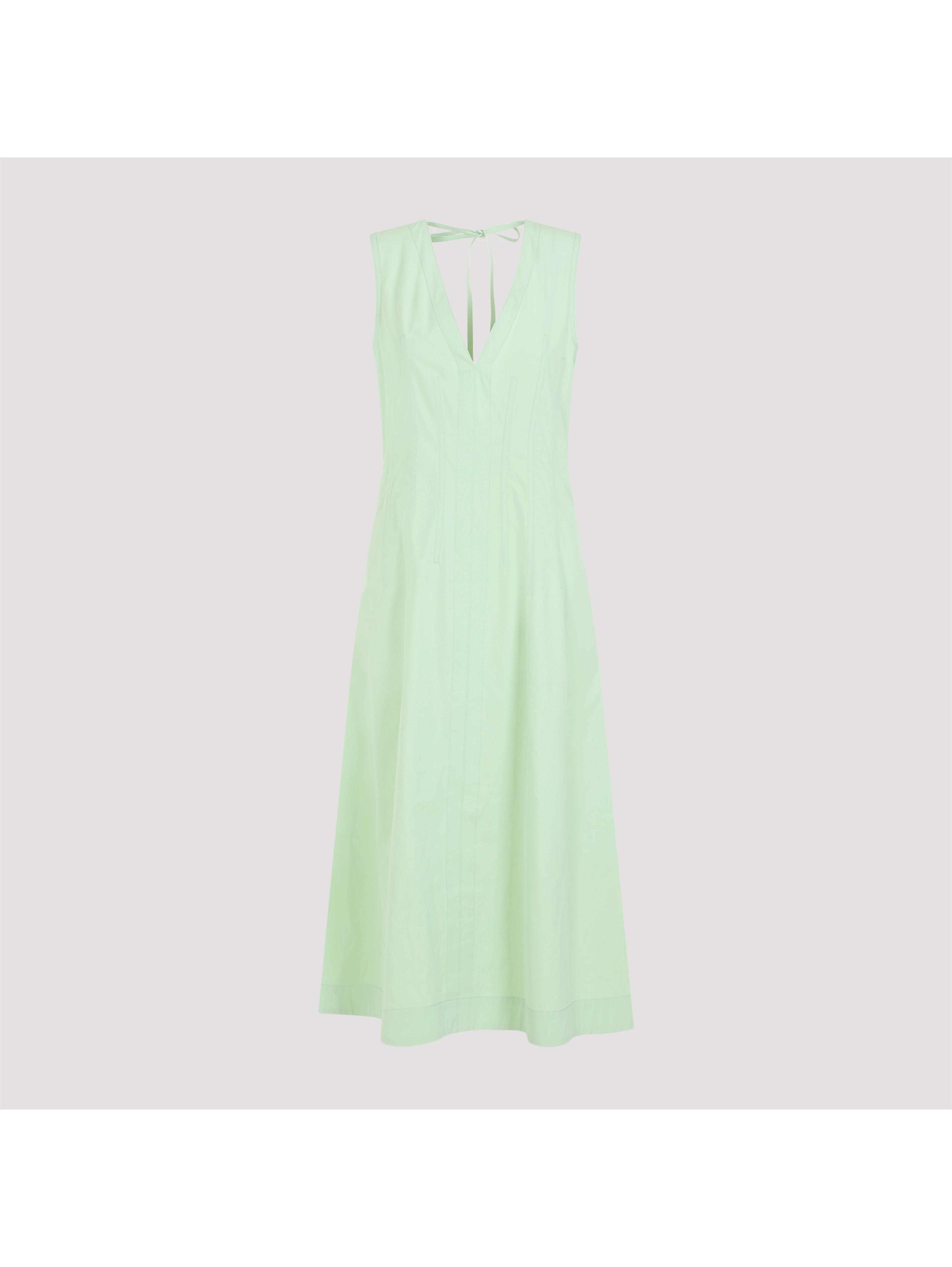 Bottega Veneta Compact Cotton Midi Dress