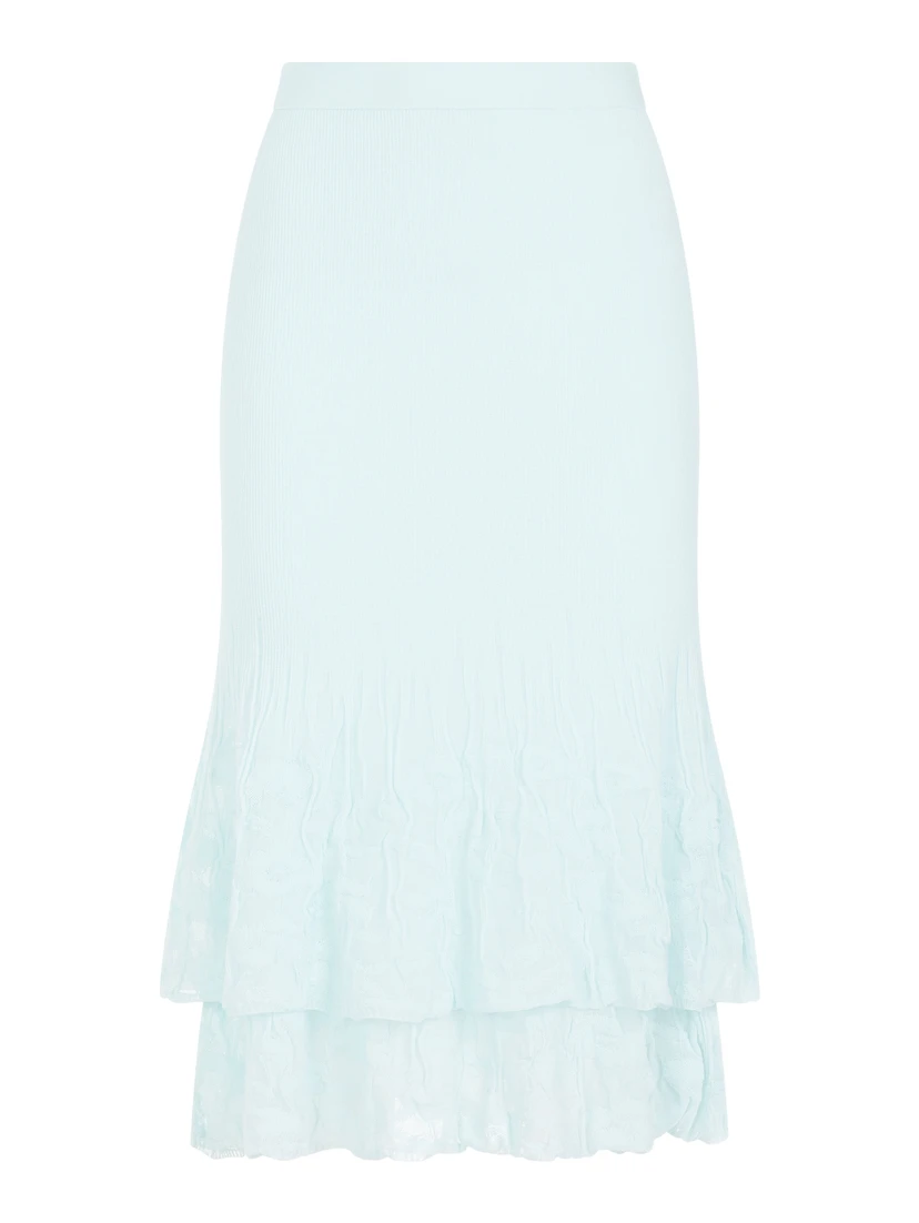 Bottega Veneta Cotton Midi Skirt