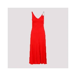 Lanvin Sleeveless A-Line Midi Dress