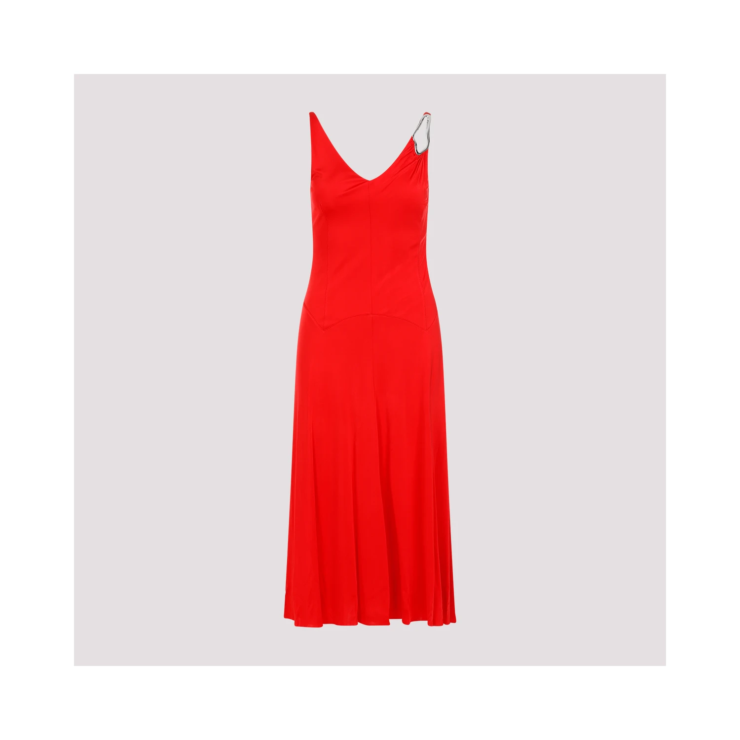 Lanvin Sleeveless A-Line Midi Dress