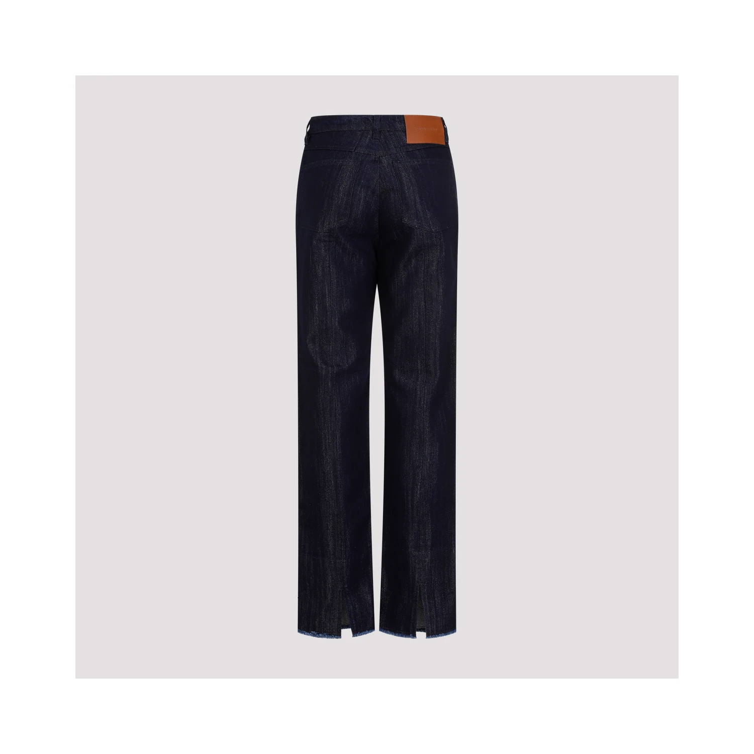 Victoria Beckham Cropped High Waist Tapered Jeans