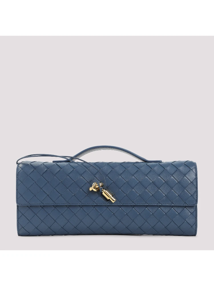 Bottega Veneta Andiamo Long Intreccio Clutch