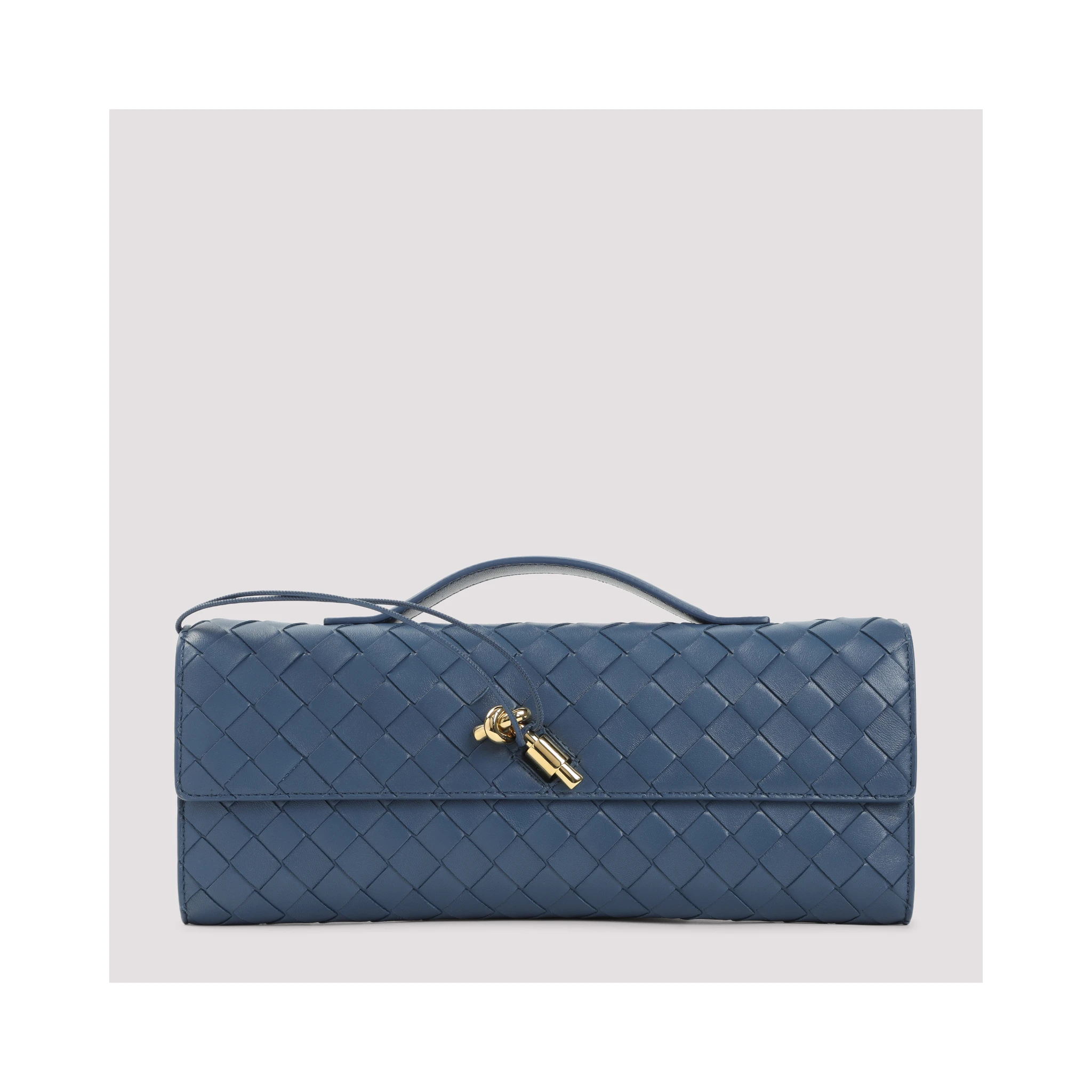 Bottega Veneta Andiamo Long Intreccio Clutch