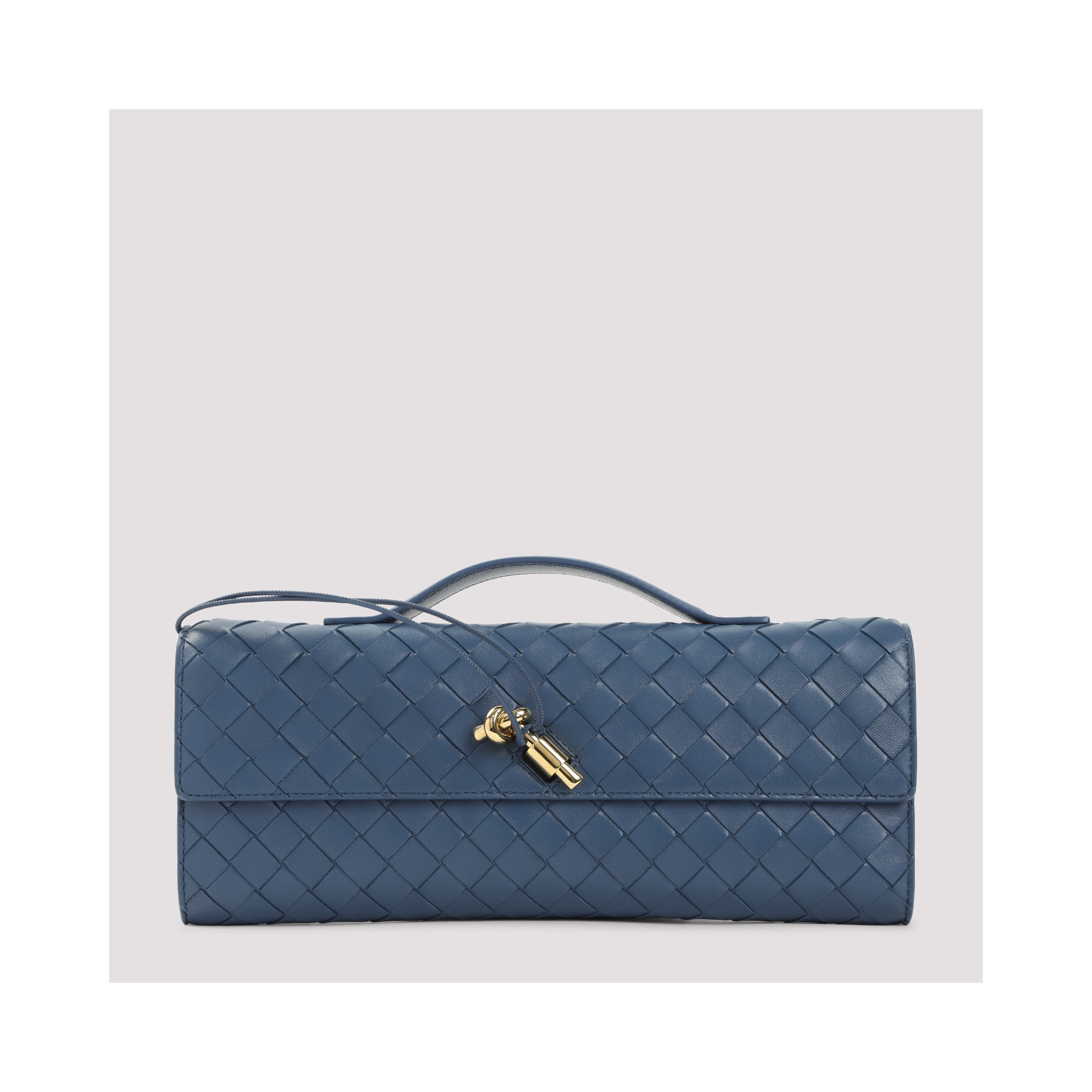 Bottega Veneta Andiamo Long Intreccio Clutch