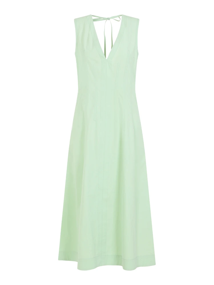 Bottega Veneta Compact Cotton Midi Dress alternative