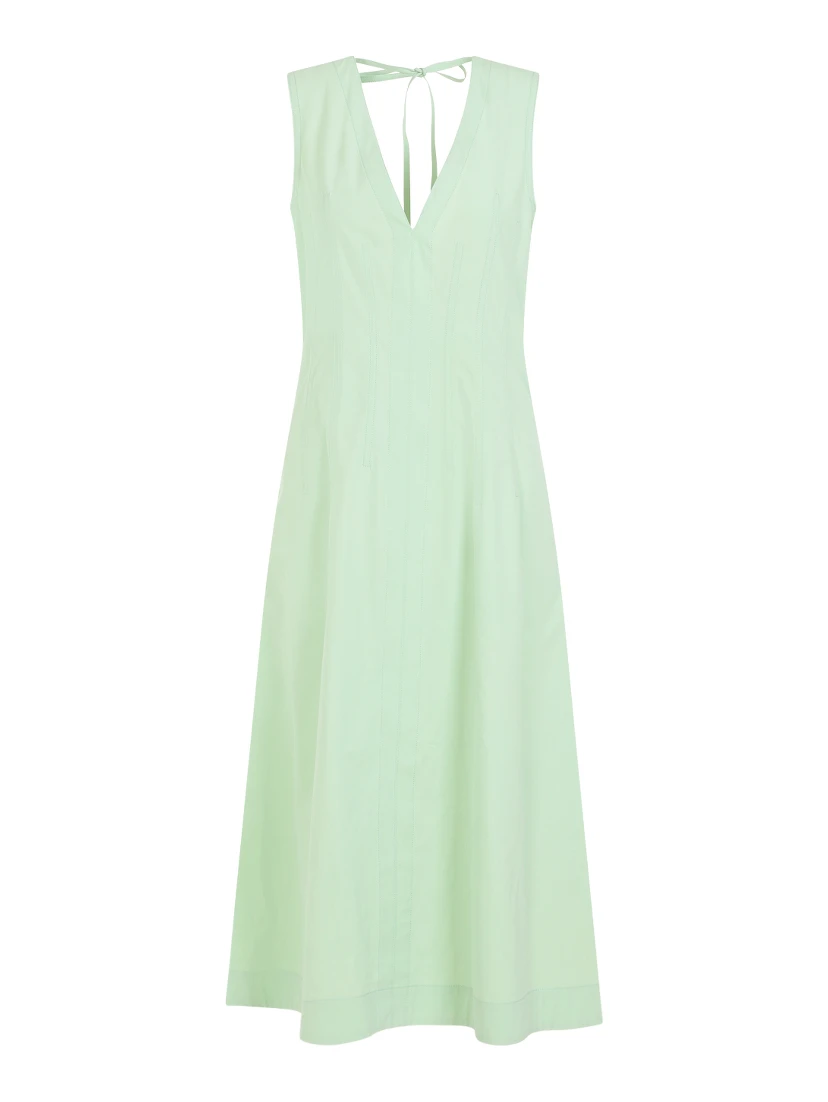 Bottega Veneta Compact Cotton Midi Dress