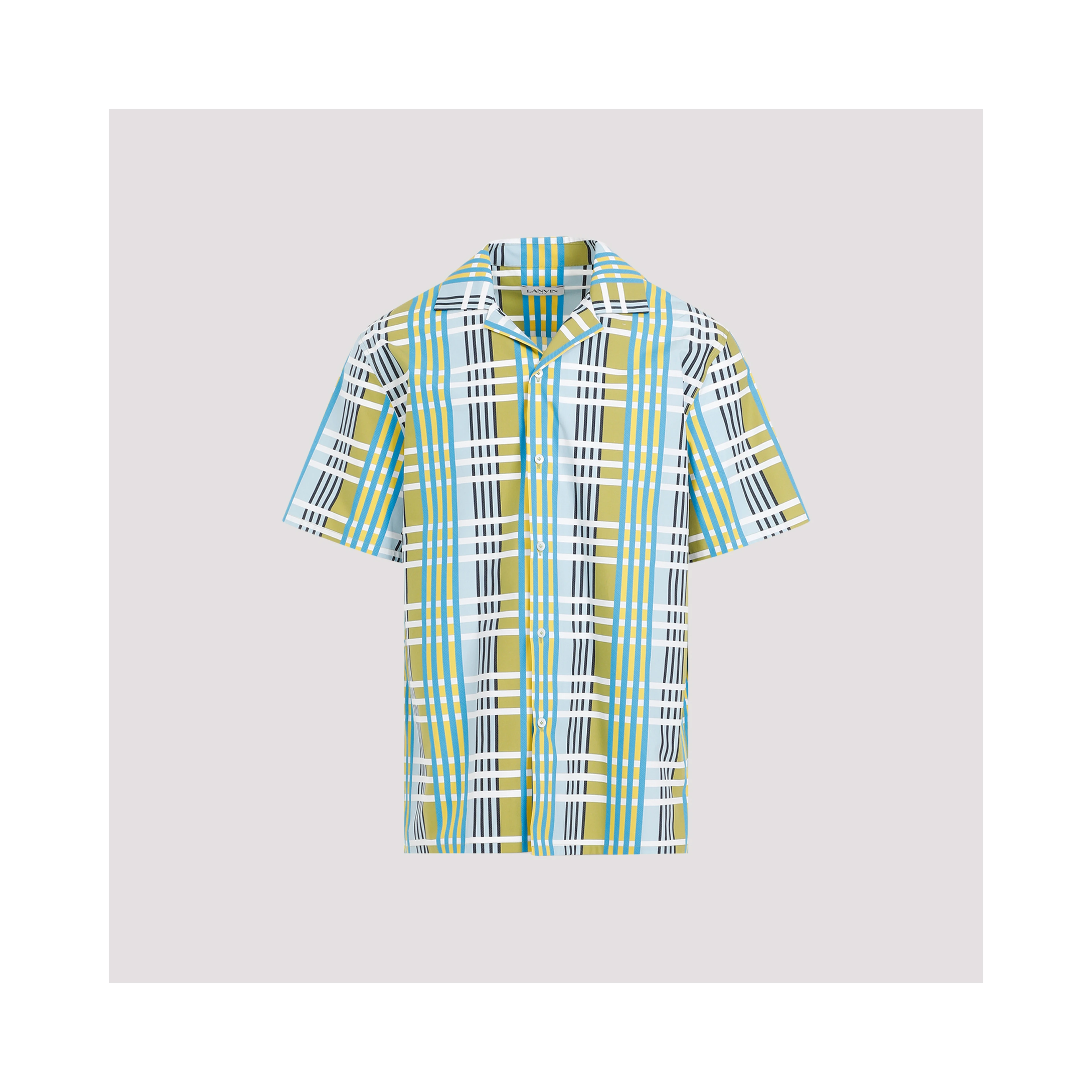 Lanvin Printed Bowling Shirt