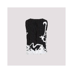 Lanvin Sleeveless Pleated Top