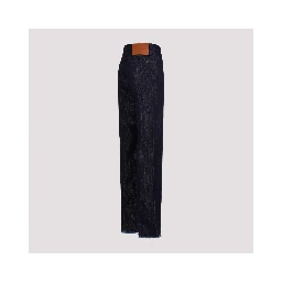 Victoria Beckham Cropped High Waist Tapered Jeans
