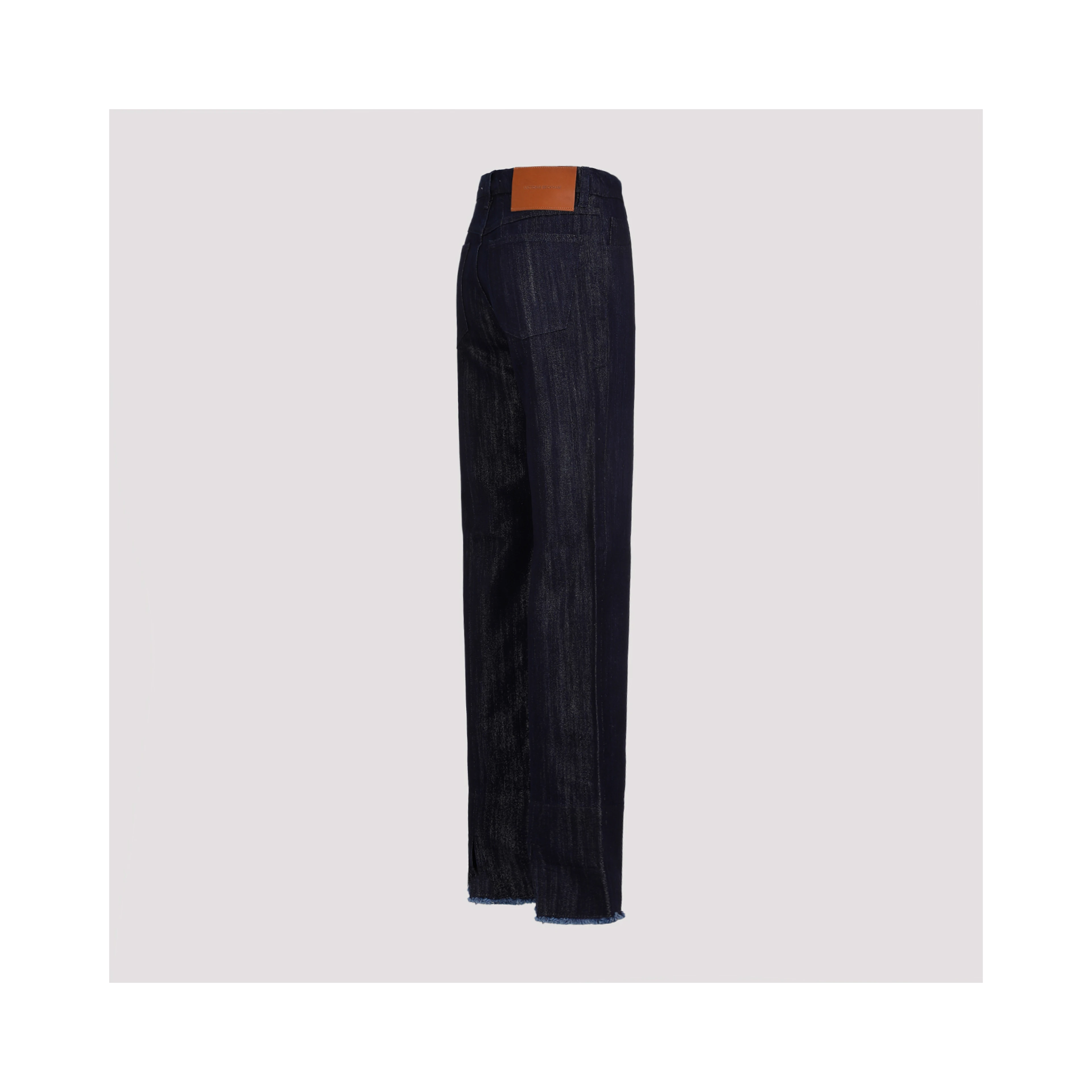 Victoria Beckham Cropped High Waist Tapered Jeans