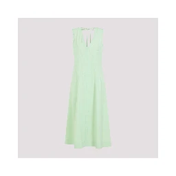 Bottega Veneta Compact Cotton Midi Dress