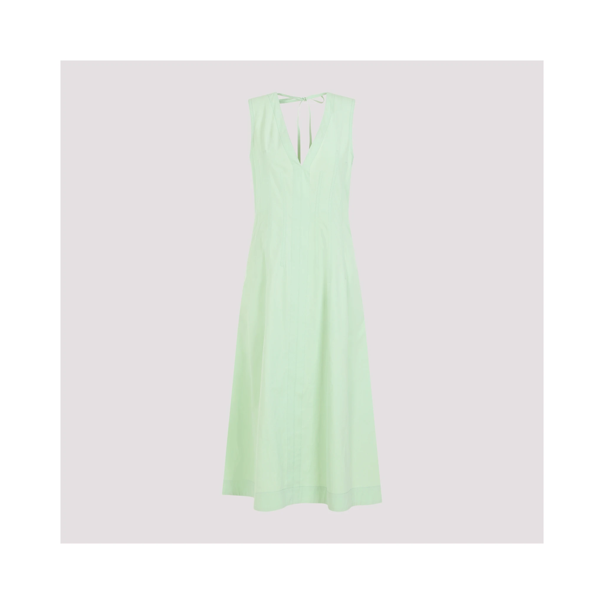 Bottega Veneta Compact Cotton Midi Dress