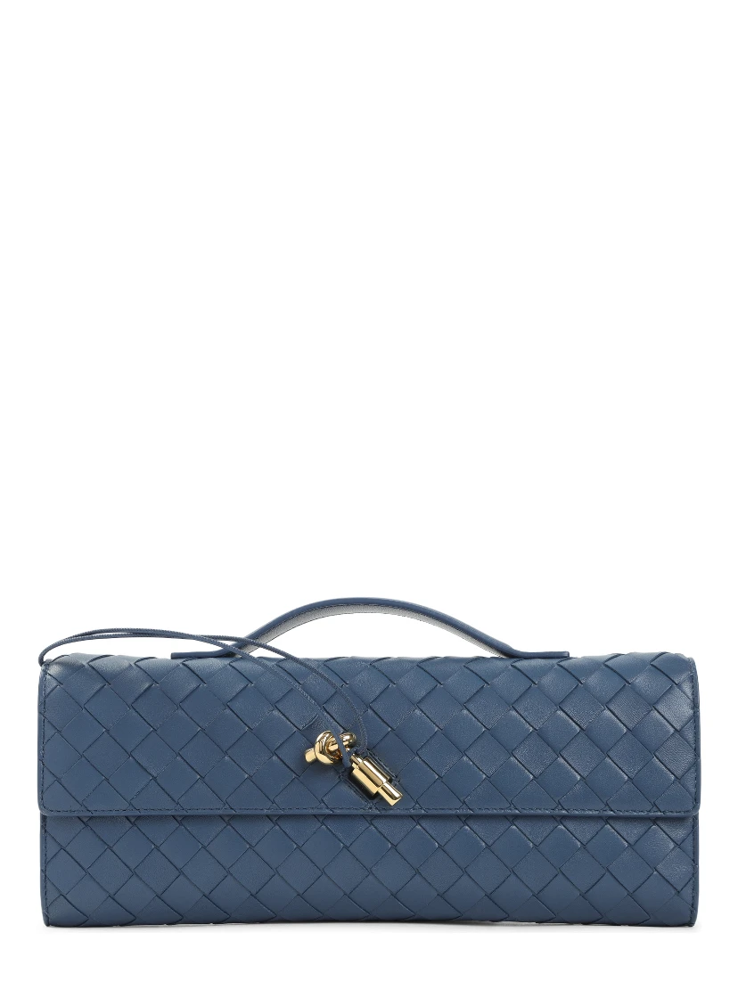 Bottega Veneta Andiamo Long Intreccio Clutch