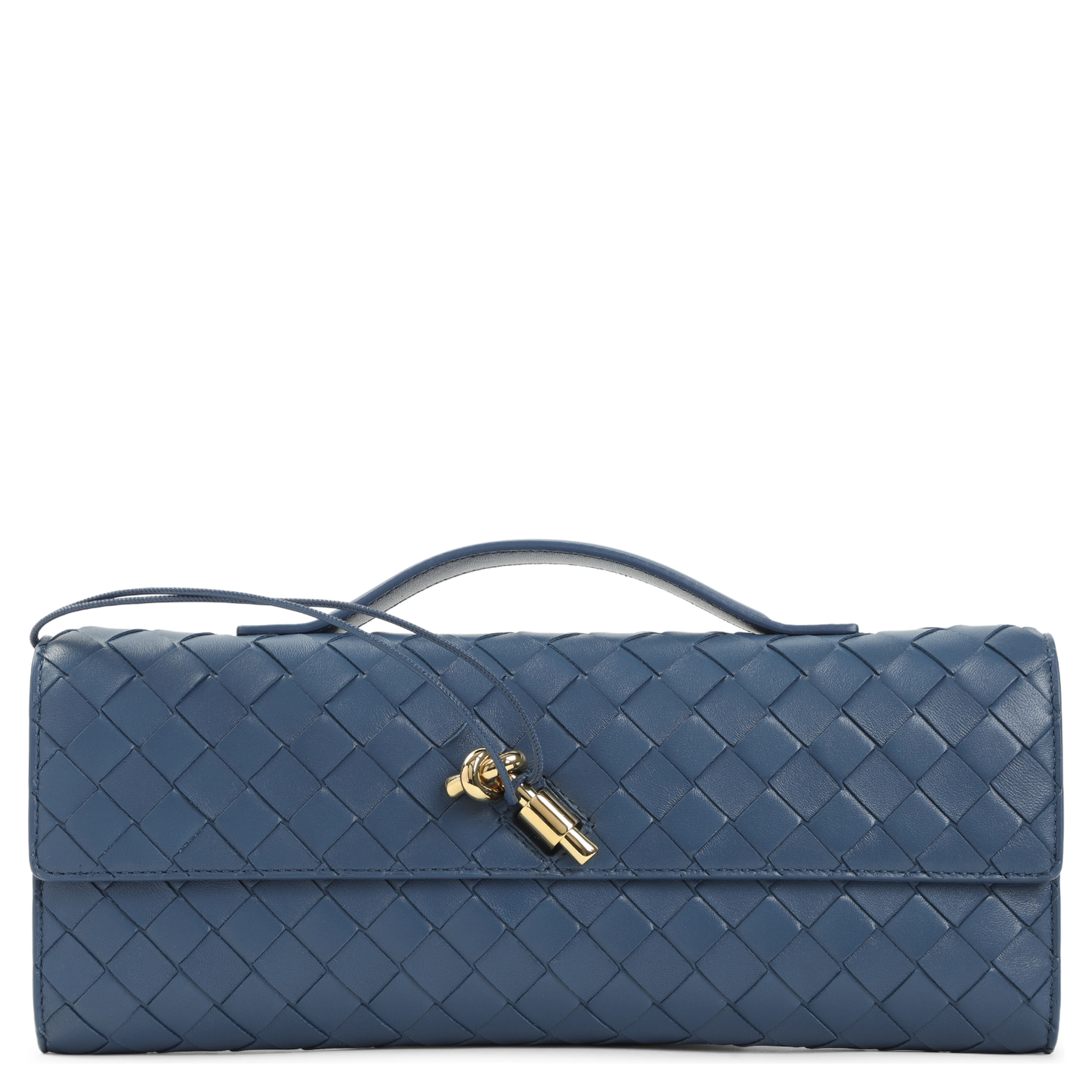 Bottega Veneta Andiamo Long Intreccio Clutch