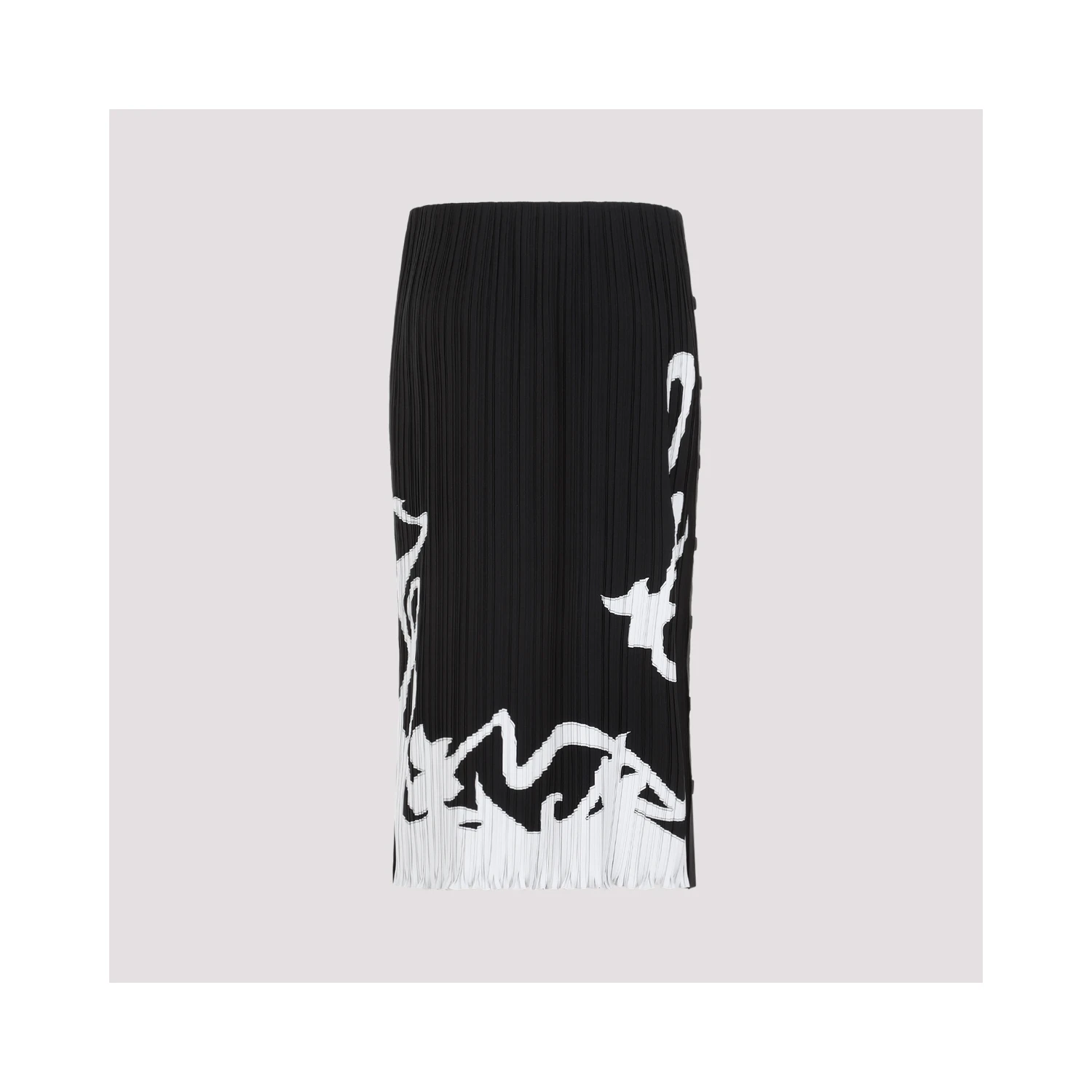 Lanvin Pleated Long Skirt