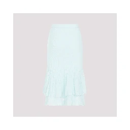 Bottega Veneta Cotton Midi Skirt