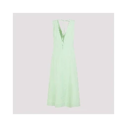 Bottega Veneta Compact Cotton Midi Dress