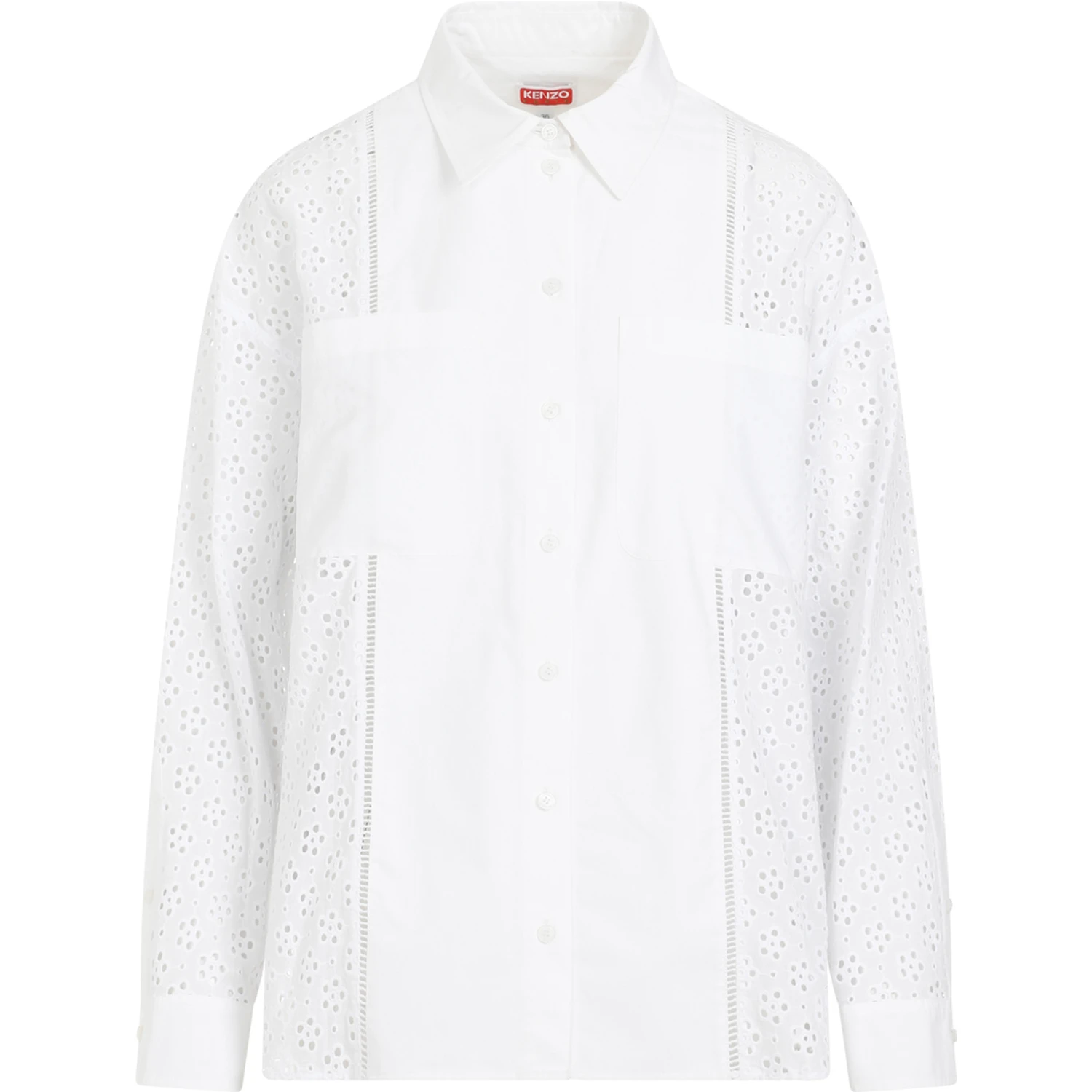 Kenzo Broderie Anglaise Shirt