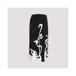 Lanvin Pleated Long Skirt