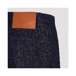 Victoria Beckham Cropped High Waist Tapered Jeans