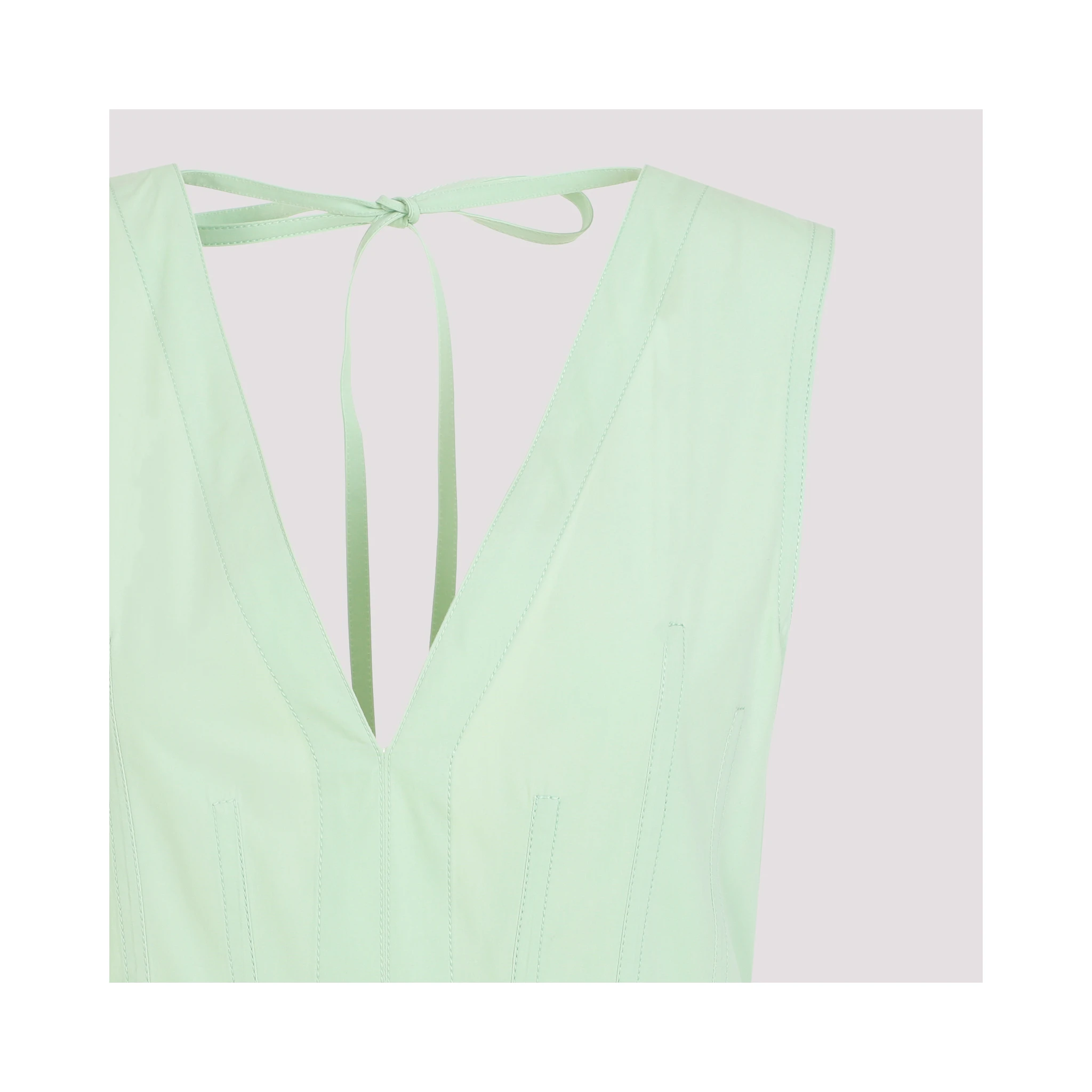 Bottega Veneta Compact Cotton Midi Dress