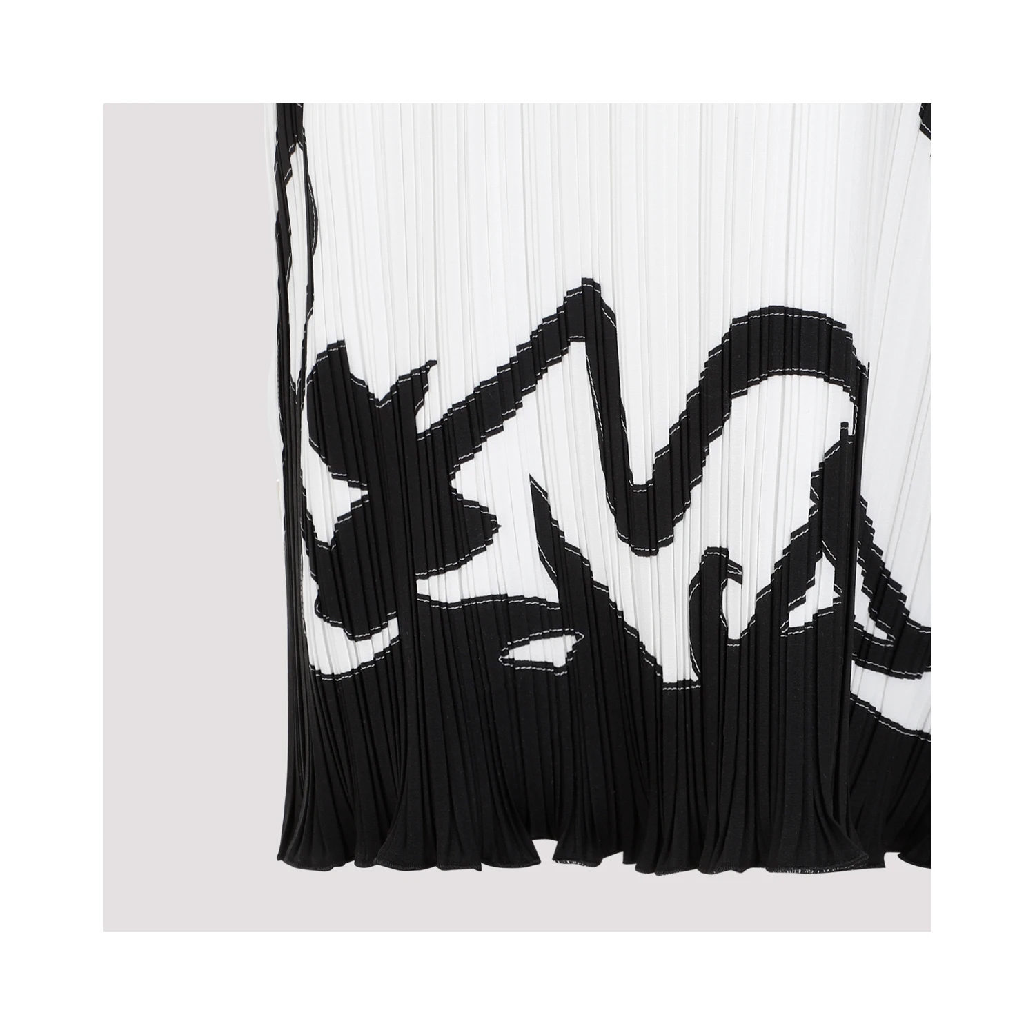 Lanvin Sleeveless Pleated Midi Dress