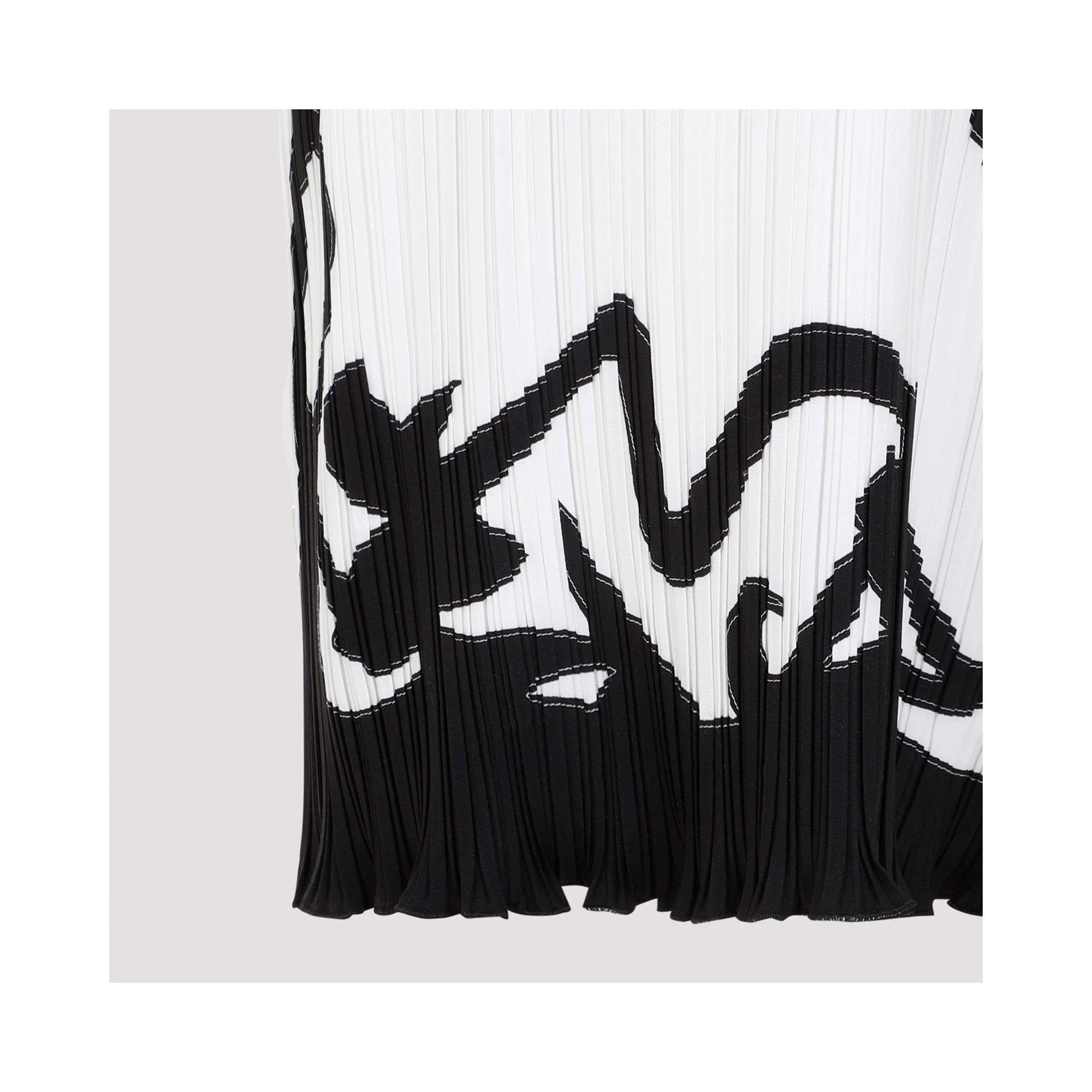 Lanvin Sleeveless Pleated Midi Dress
