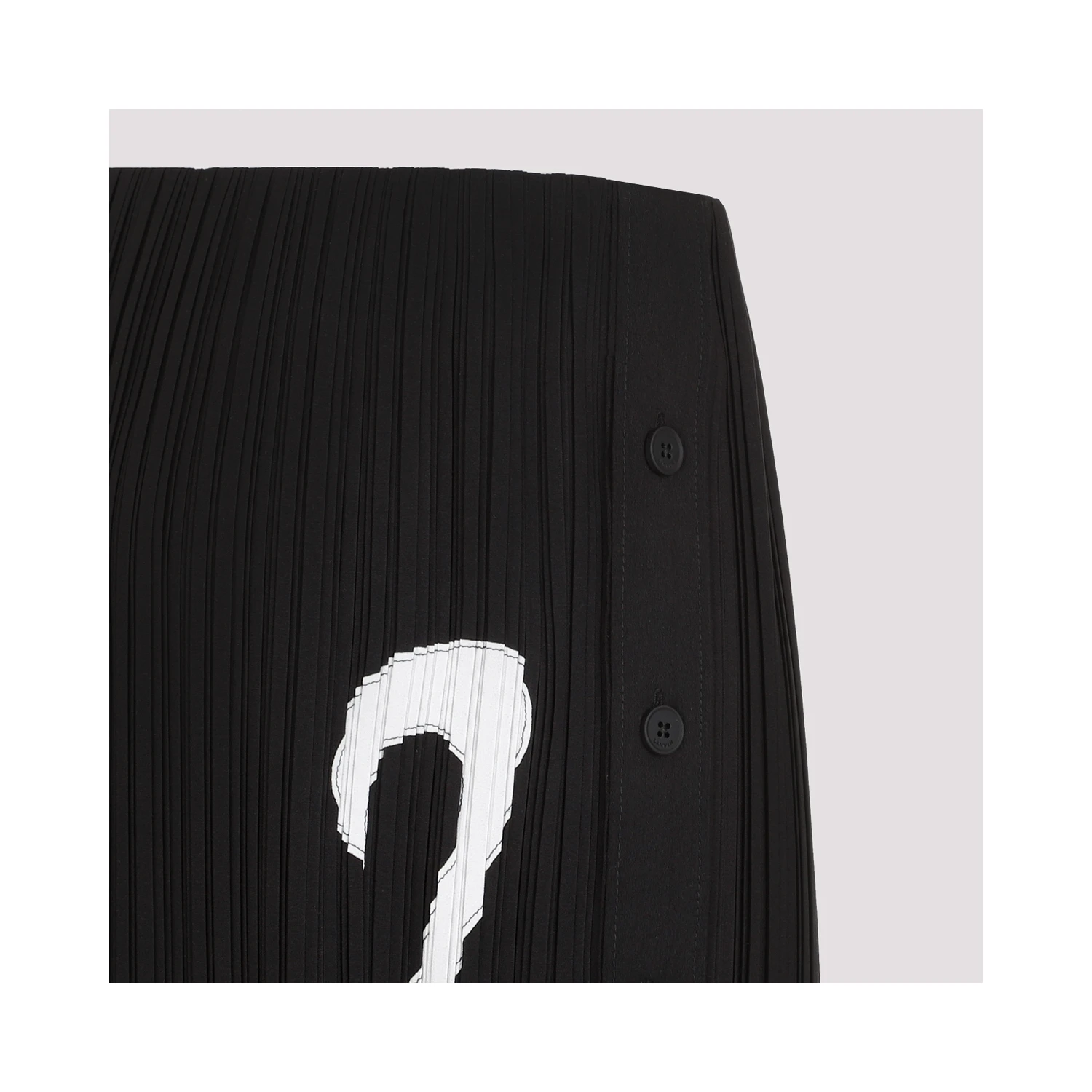 Lanvin Pleated Long Skirt