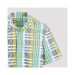 Lanvin Printed Bowling Shirt